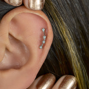 12 Zodiac Constellation Ear Piercing