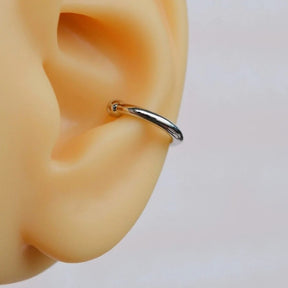 Compression Cartilage Earring Thin Flat Earcuff