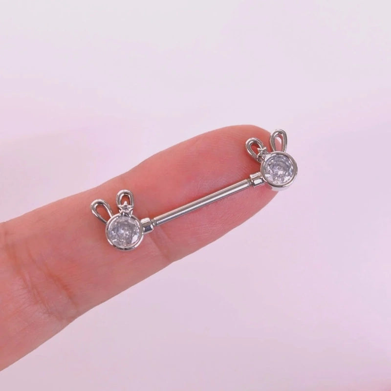 nipple piercing toys Fake Nipple Piercing Nipple clamp 4 Screws – PiercingXXL