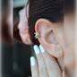 Turtle Earring Piercing Helix Piercing for Cartilage and Lobe Animal Minimalist Cute  Single Piece Zircon Stoned Earring Gold Earrings