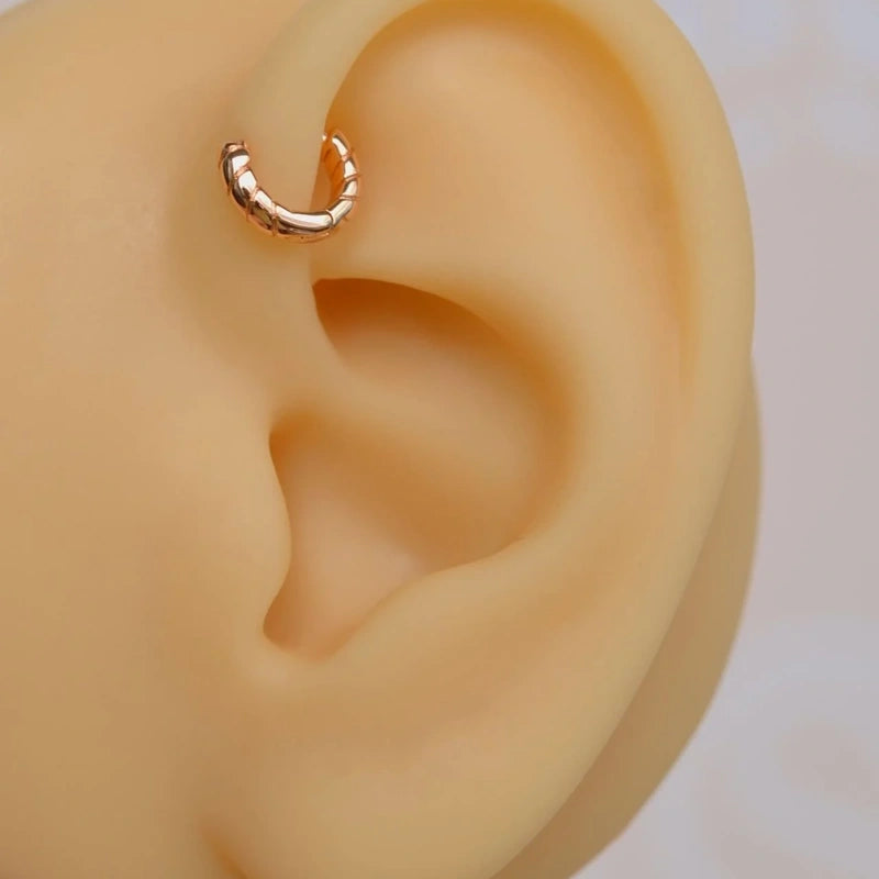 5 mm Mini Ring Earring, Mini Piercing, Minimalist Earring, Hoop Earring,  Forward Helix Tragus Piercing Daith Helix