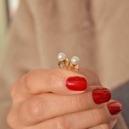 Pearl Earrings Pearl Studs Pearl Earring Set Stud Earrings